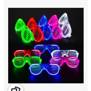 Light up Glasses LED Adult Glow in the Dark Glasses